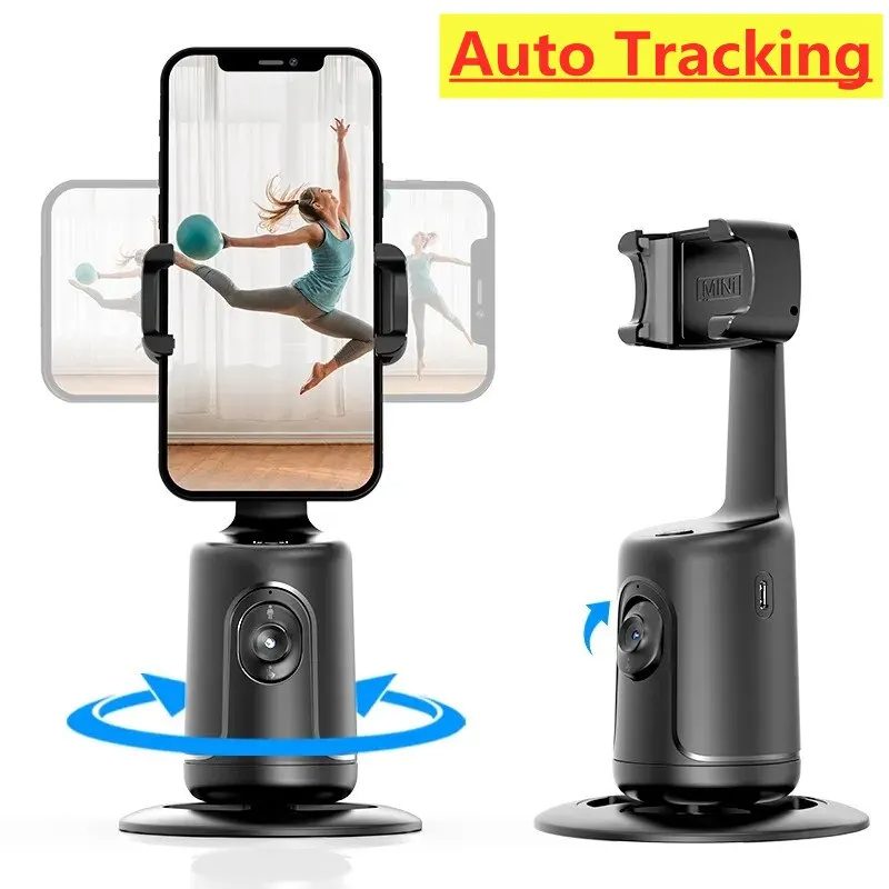 Gimbal estabilizador con seguimiento facial 360°